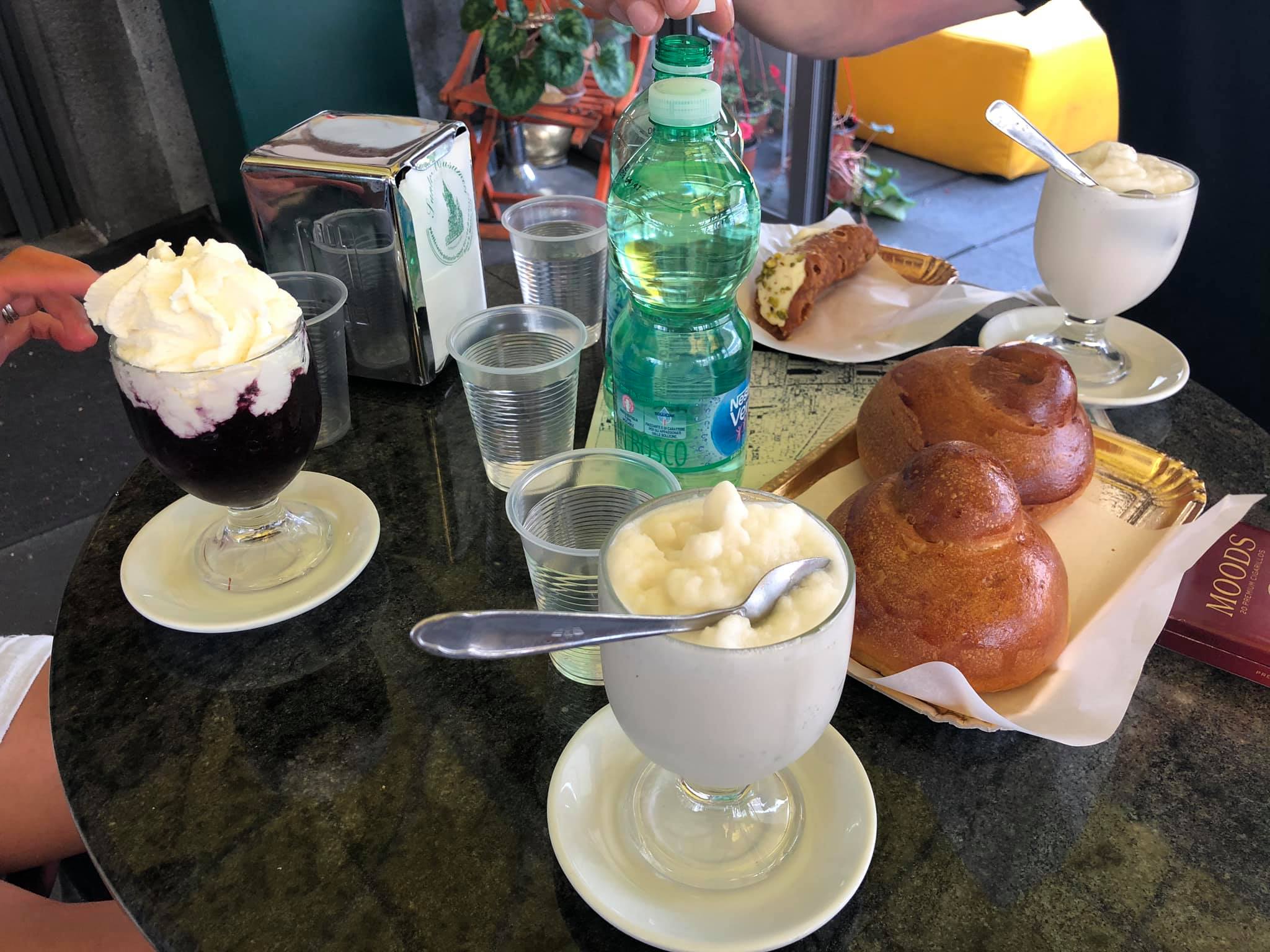  Sicilian breakfast granita ricette spagnolo melanzane italiane italiane 