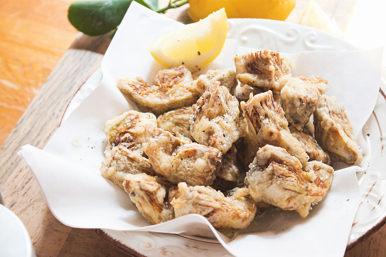  Carciofi Fritti italiane tradizioni cena regionali bimby 