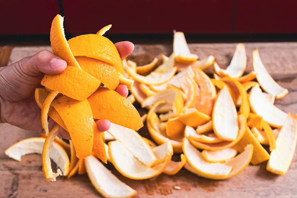   How to make Italian candied orange peel at home bimby di ricette di regionali 