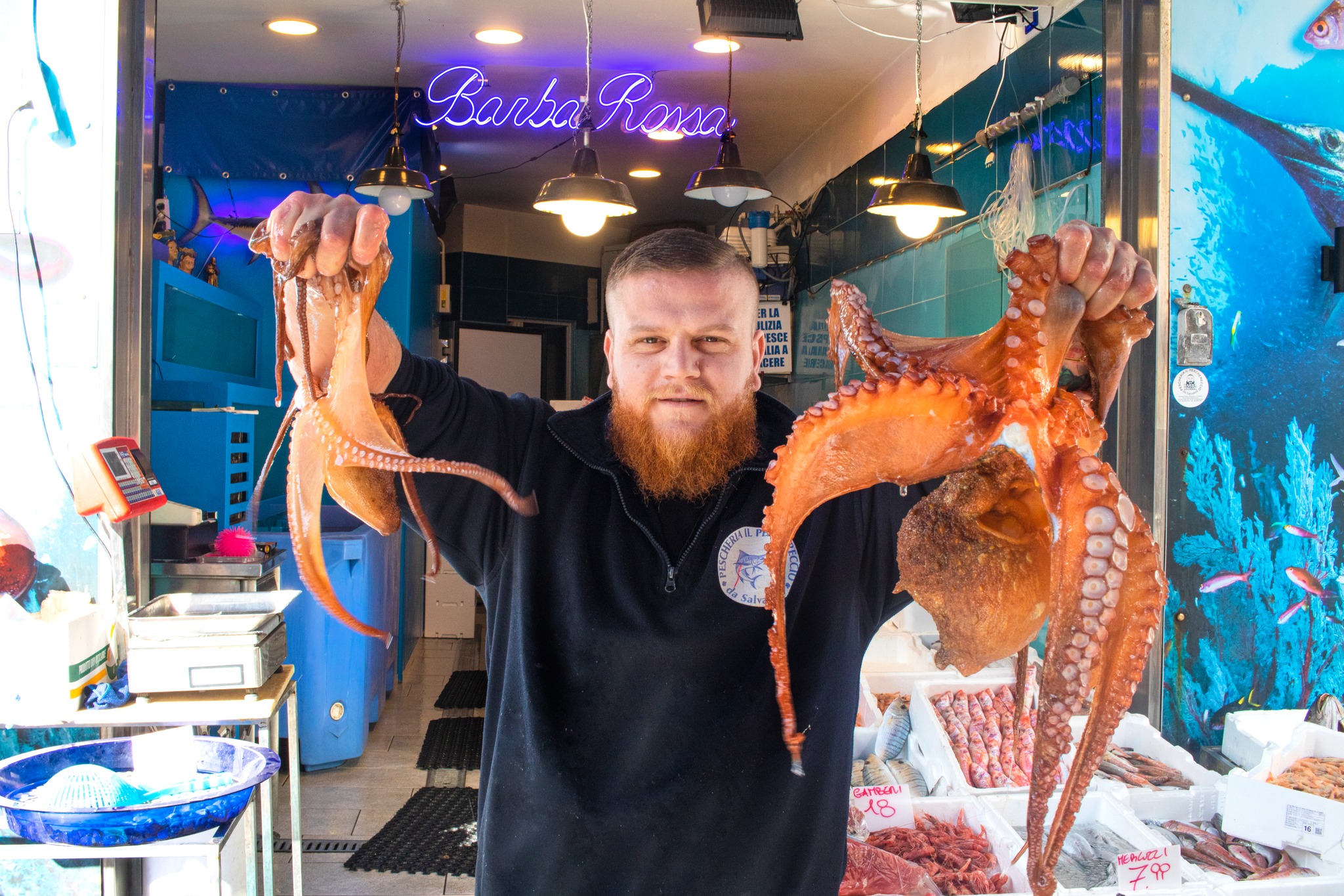  Social Media Star Fishmongers in Naples per italiane legumi italiane programma 