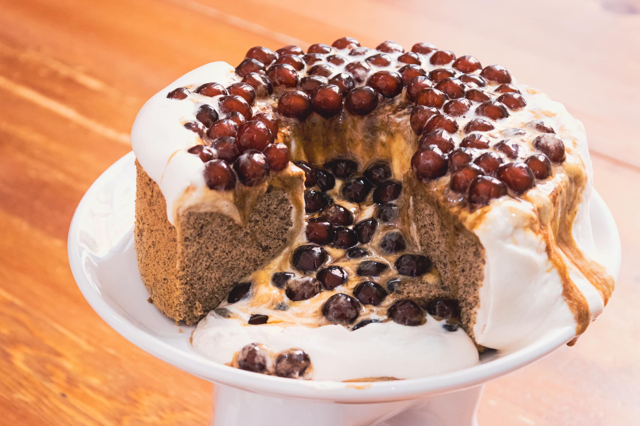  Bubble Tea Chiffon Cake italiane veloci di ricette in 