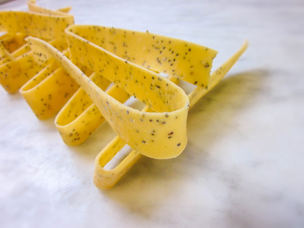  Homemade pappardelle pasta with poppy seeds italiane antiche italiane italiane ricette 